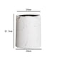 thumbnail image 3 of Cubo de basura abierto, moderno, de doble capa Blanco 15L, 3 of 9
