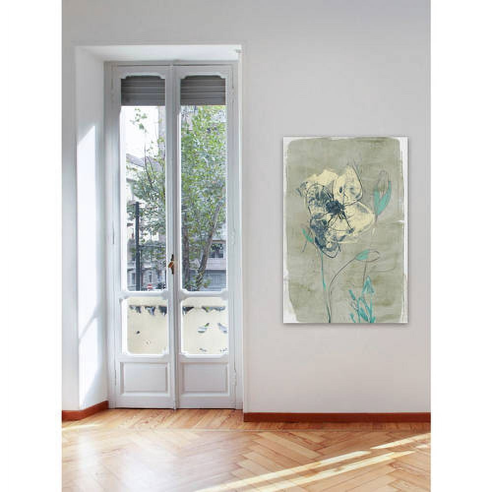 Marmont Hill "Floral Vignette IV" Painting Print on Wrapped Canvas