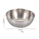 thumbnail image 2 of Seasoning Dish Seasoning Bowl Silver Stainless Steel 8.2*2.7cm Seasoning Bowl Sauce Plate Dipping Bowl Brand New, 2 of 11