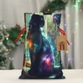 thumbnail image 5 of Naloa Cosmic Cat In Window Drawstring Christmas Bags, 3D Xmas Gift Bags, Christmas Wrapping Bags, Xmas Goodie Bags, Treat Pouch Bags, Party Favor Bags-, 5 of 9