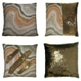 thumbnail image 1 of EREHome Wide onyx slice Pillow Case Home Decor Cushion Cover 16x16 Inch, 1 of 2