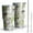 Green Football Monogram, variant on 30oz Green and Brown Football Stitch Pattern Tumblers Stainless Steel Tumbler with Lid and Straw,Vacuum Insulated Double Wall Travel Tumbler Cups Mug with Cleaning Brush for Coffee,Tea