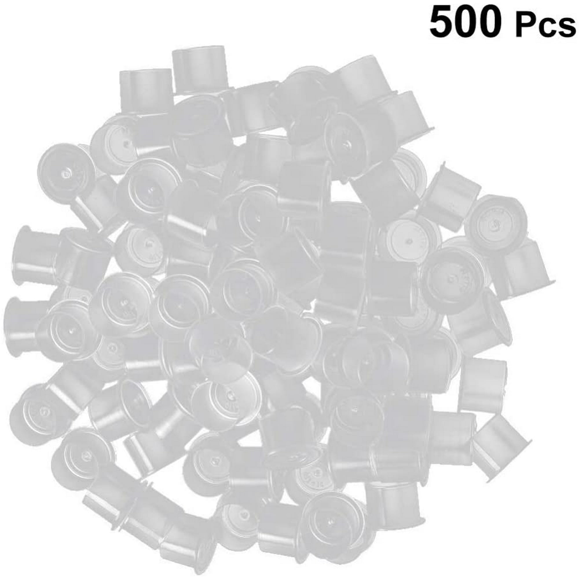 500pcs Tattoo Ink Caps Plastic Disposable Tattoo Ink Cups for Tattoo  Permanent Makeup Container Cap Tattoo Accessory Tattoo Ink Tattoo Supplies  (Size) | Walmart Canada