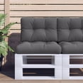 thumbnail image 1 of vidaXL Pallet Cushion Anthracite 60x40x12 cm Fabric, 1 of 5