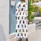 thumbnail image 2 of Vestido largo de seda de jockey colorido para carreras de caballos Vestidos de verano para mujer Vestidos de fiesta Vestidos de mujer Vestido de noche de verano para mujer, 2 of 4