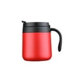 thumbnail image 1 of Injueey Frasco al vacío taza de café de acero inoxidable portátil hogar Camping senderismo viaje interior exterior botella de agua aislada taza Juegos de servir café y té Rojo 350ml Injueey HA071847-06, 1 of 6