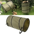 thumbnail image 3 of Garbage 113L Collapsible Trash Can 30 Gallon Recycling Large Leaf Garbage Bag with Handles for Garden Home Camping, 3 of 7