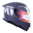 thumbnail image 3 of Casco Bkr Apolo Gris Metalico Mica Roja Repuesto Transparente Abatible Svs Roja gris L, 3 of 6