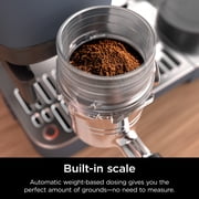 Ninja Luxe Café Premier Espresso Machine & Drip Coffee Maker, Rapid Cold Brew, Integrated Grinder, Assisted Tamper, Hands-Free Frother for Cappuccinos, Lattes, Dairy or Non-Dairy, ES601CY Cyberspace