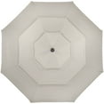 thumbnail image 2 of Northlight 9.75ft Outdoor Patio Market Umbrella with Hand Crank and Tilt Biege, 2 of 5