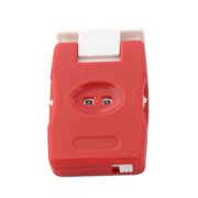 Hi.FANCY Knitting Counter, Knitting Stitch Counter Needle Marking Tool Plastic Knit Counter Knitting Crochet Stitch Counter, Red