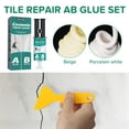 thumbnail image 3 of Tile Repair Paste Repair AB Glue Set Ceramic Crack Agent New Adhesive,', 3 of 8