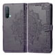 thumbnail image 2 of Oneplus Nord Ce 5g Case Leather Wallet Cover Emboss Mandala Magnetic Flip Protection Shockproof - Violet, 2 of 5
