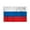Russia 4x6 ft Flag, variant on A.G.A.S. 4" x 6" Polyester Outdoor Flag and Banner, Stitched Edges, Plastic Stick