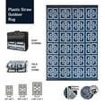 thumbnail image 5 of Beverly Rug, Outdoor Area Rug, Greek Keys Plastic Outdoor Rug Waterproof 8X10 in Navy / White, 5 of 7
