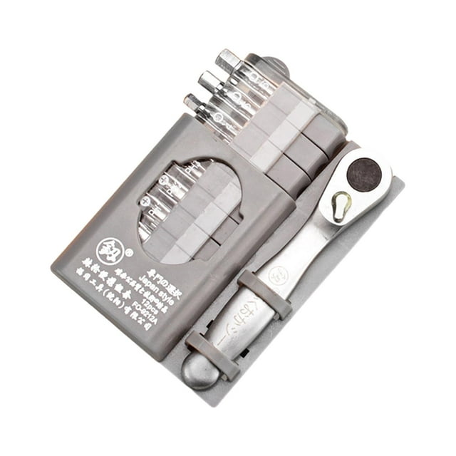 Mini Llave de trinquete Kusrkot con 10 puntas Llave de trinquete Estilo A