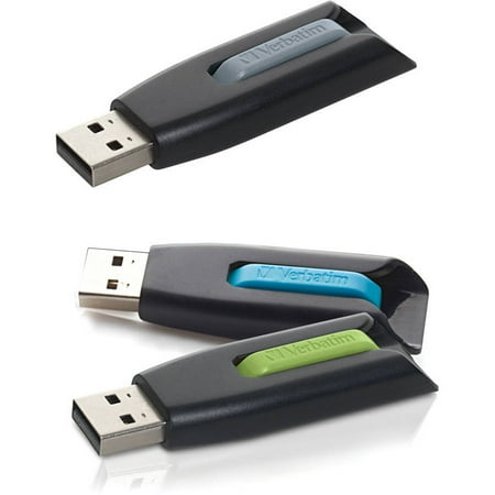 Verbatim 99127 Store 'n' Go V3 USB 3.0 32GB Flash Drives and SuperSpeed USB 3.0 8GB Store 'n' Go V3 Drive Verbatim 99127 Store 'n' Go V3 USB 3.0 32GB Flash Drives and SuperSpeed USB 3.0 8GB Store 'n' Go V3 Drive