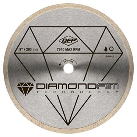 UPC: 0010306680011 | QEP 8 in. Diamond Blade for Wet Tile Saws