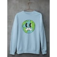 thumbnail image 3 of Worried World Toon Style Sweatshirt Men -Image by Shutterstock, Male x-Large, 3 of 4