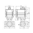 thumbnail image 6 of Ball Valve DN32 DN40 DN50 Electric Ball Valve Stainless Steel Industry Motorized Ball Valve Water Valve For Drinking Water Equipment ,Durable, 6 of 7