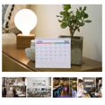 thumbnail image 4 of Desk Calendar 2025 Monthly Calendar Standing Desktop Calendar Table Freestanding Calendar Decorative Printing Monthly Calendar Spiral Standing Calenda, 4 of 4