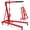 Red, variant on Memoryfield 2-Ton Hydraulic Engine Hoist, 4400 lb Capacity Folding Shop Crane with Telescopic Boom & 6 Casters, Portable Cherry Picker for Garage, Workshop, Blue