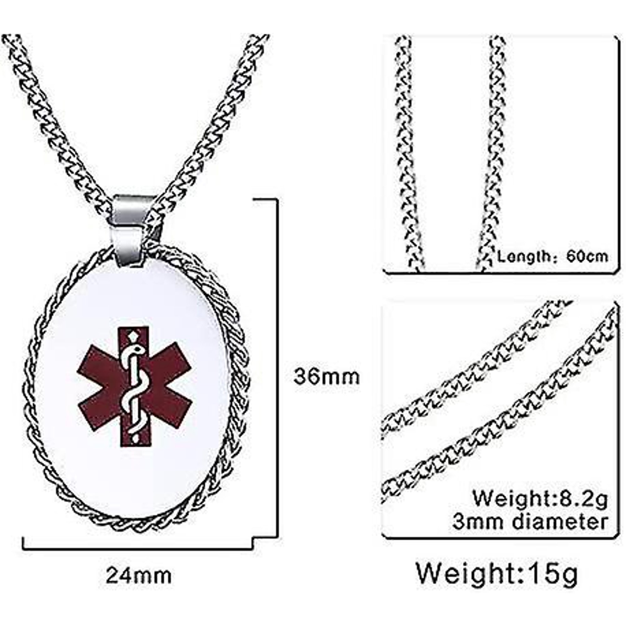 men wedding necklace