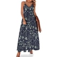 thumbnail image 1 of Fairy Garden: vestido sin mangas de medianoche, conjuntos elegantes para mujer, ropa de fiesta, 1 of 7