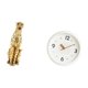 thumbnail image 5 of Figura de guepardo,Figura de guepardo dorado,adorno de escritorio moderno,Reloj de pared,Reloj de pared decorativo,moderno y elegante.,Reloj de pared redondo silencioso y sin tictac,regalo, 5 of 8