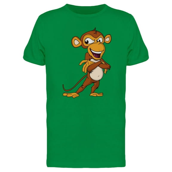 Cool Little Monkey Tee Men's -Image by Shutterstock
