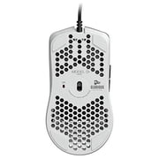 Glorious Model O Minus - Mouse - optical - 6 buttons - wired - USB 2.0 - matte white