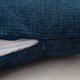 thumbnail image 3 of 18 x 18-InchDark BluePaquete de 2, fundas de almohada rectangulares decorativas de lino, fundas de cojín, decoración del hogar, decoraciones para sofá, cama, silla, 18x18 pulgadas, 3 of 5