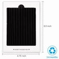 thumbnail image 4 of FABLE- 4Pc Air Fridge Filter For Electrolux Pure Eafcbf 242047801, 242047804, 242047805, 4 of 6