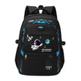 thumbnail image 4 of Mochila escolar jinwen Impermeable Mochila de dinosaurio para niños grande, 4 of 8