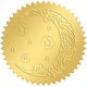 thumbnail image 1 of 100 pegatinas de lámina dorada - Sellos de certificado en relieve, pegatinas autoadhesivas para decoración de medallas, 1 of 1