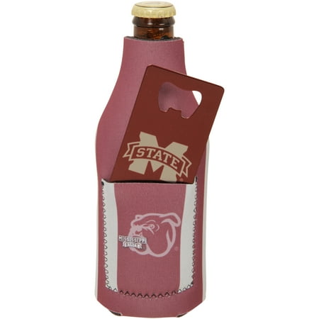 State Bulldogs Pocket - Mississippi State Bulldogs Bottle Insulator with Pocket and Opener - No Size