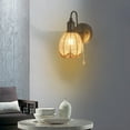 thumbnail image 6 of oshhnii Rope Woven Wall Sconce Light Fixture Farmhouse with Pull Chain Wall Lamp E26, 6 of 9