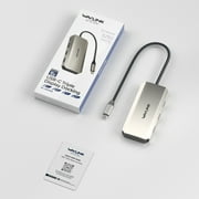 WAVLINK USB Dock, 7-In-1 Dock Station with 95W charging, 4K@60Hz DP/HDMI, 480Mbps USB for Laptop