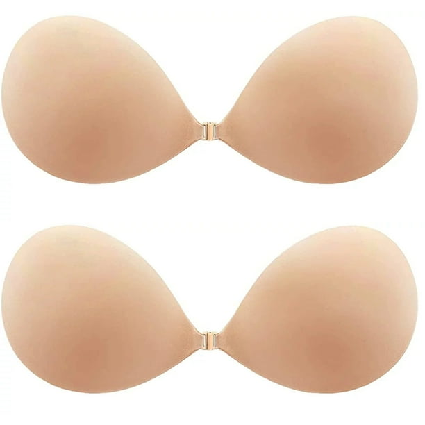 Backless Bra, Sticky Bra, Reusable Adhesive Bra, Strapless Bras for Women, Backless Strapless
