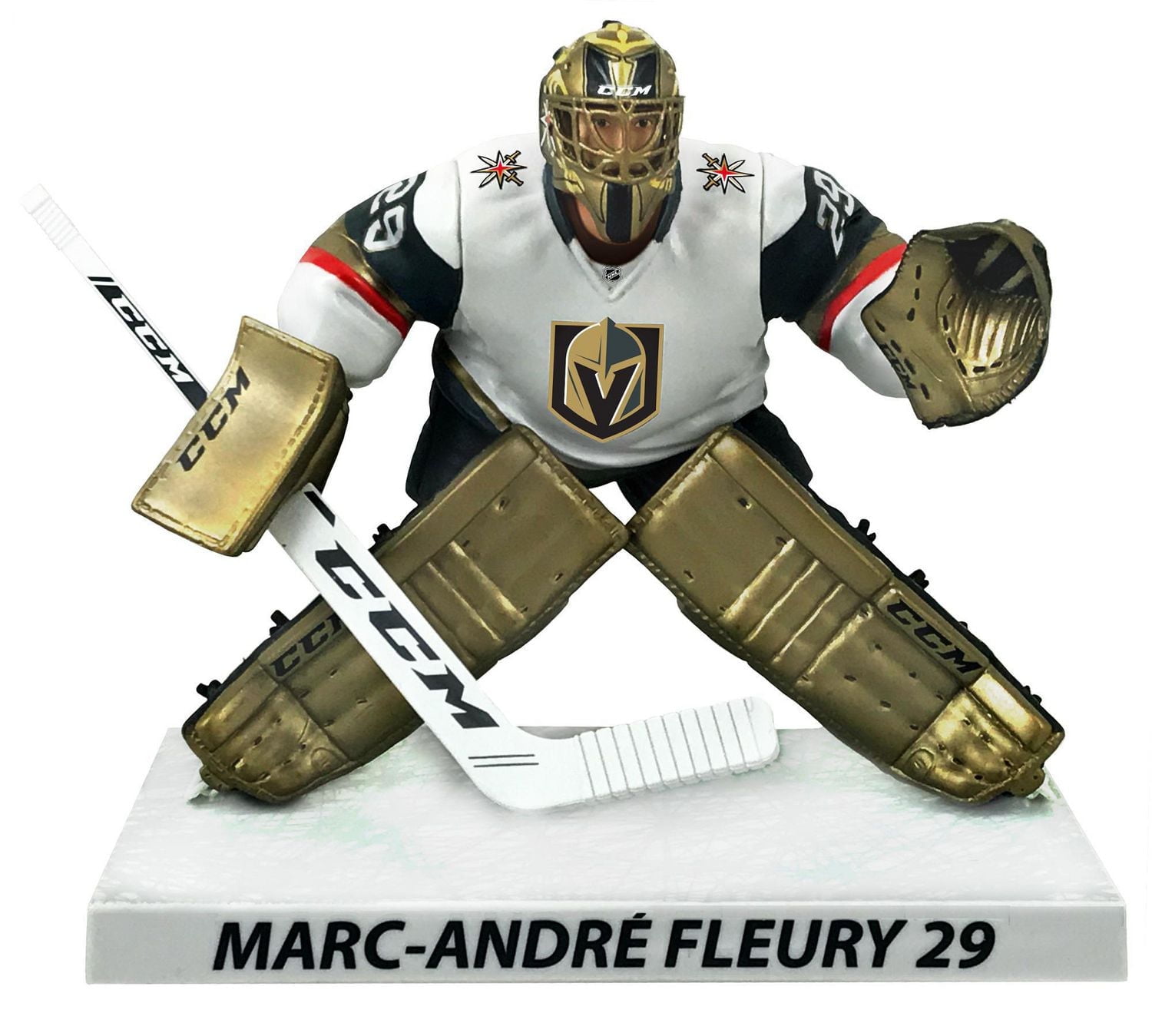 LNH Figurine 6" - Marc-André Fleury - Golden Knights de Las Vegas