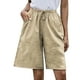 thumbnail image 1 of Pantalones Cortos Para Mujer Trendy Casual Cordón Cordón Bolsillo Color Sólido Odeerbi ODB166076, 1 of 8