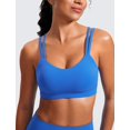 thumbnail image 5 of Sostén CRZ YOGA Butterluxe Deportivo sin Aros con Escote en V Azul XL, 5 of 5