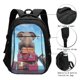 thumbnail image 3 of Balery Elephant Sits Mochila con carga USB para hombre y mujer - Mochila impermeable y antirrobo para portátil con puerto USB para viajes, trabajo, estudios y universidad, 3 of 7