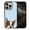 Boston Terrier Red and White Dog, variant on WIRESTER Shockproof Soft Rubber Cover Case for Apple iPhone 16 Pro 6.3" 2024, Animal Black Miniature Schnauzer Dog On Light Blue Background