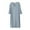 Blue, variant on cfhntfmh Nightgowns for Women Sleepshirt Casual 3/4 Sleeve Nightshirt Summer Soft Sleepwear V Neck Pajama Dress Loungewear