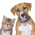 thumbnail image 5 of Bling Rhinestones Pet Collars Glitter Pendant Dog Collar Adjustable Crystal Cat Collar Pets Necklace for Small Cat Dog Puppy, 5 of 5