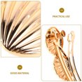 thumbnail image 3 of OUNONA 2Ud Accesorios De Dorados Con De Concha Para Peinados Festivos Y Casual, 3 of 7