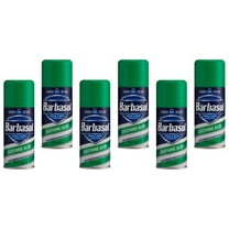 Barbasol Thick & Rich Shaving Cream, Soothing Aloe 7 oz (Pack of 6)