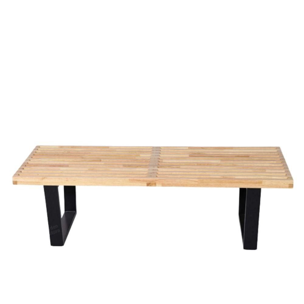 Percy Bench in Natural, Natural Bench, Manufactured Wood Bench, Natural Line Bench, Natural Wood Bench, Patio Bench, Entryway Bench 60"