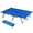 Blue, variant on Outsunny 76" Two Person Folding Camping Cot with Carrying Bag, Green